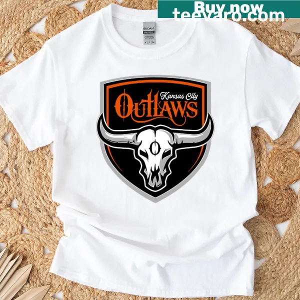 Kansas City Outlaws logo T-shirt for sports fans