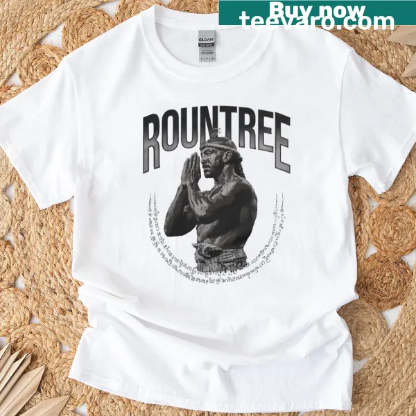 Khalil Rountree Jr t-shirt with athletic graphic