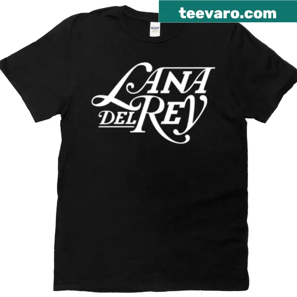Lana Del Rey logo printed t-shirt design