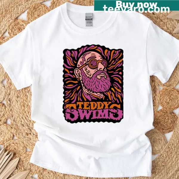 Vintage-style T-shirt featuring iconic music tour logos from the 90s