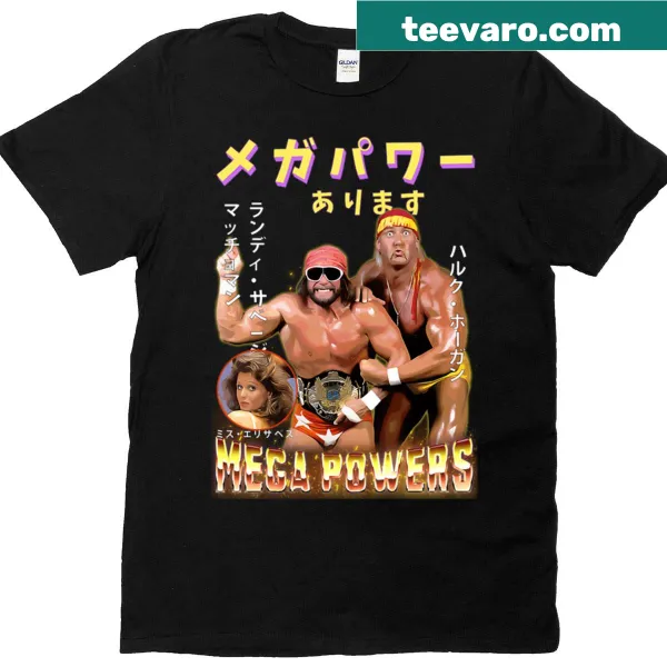 Playful 'Mega Team' graphic on T-shirt celebrating teamwork