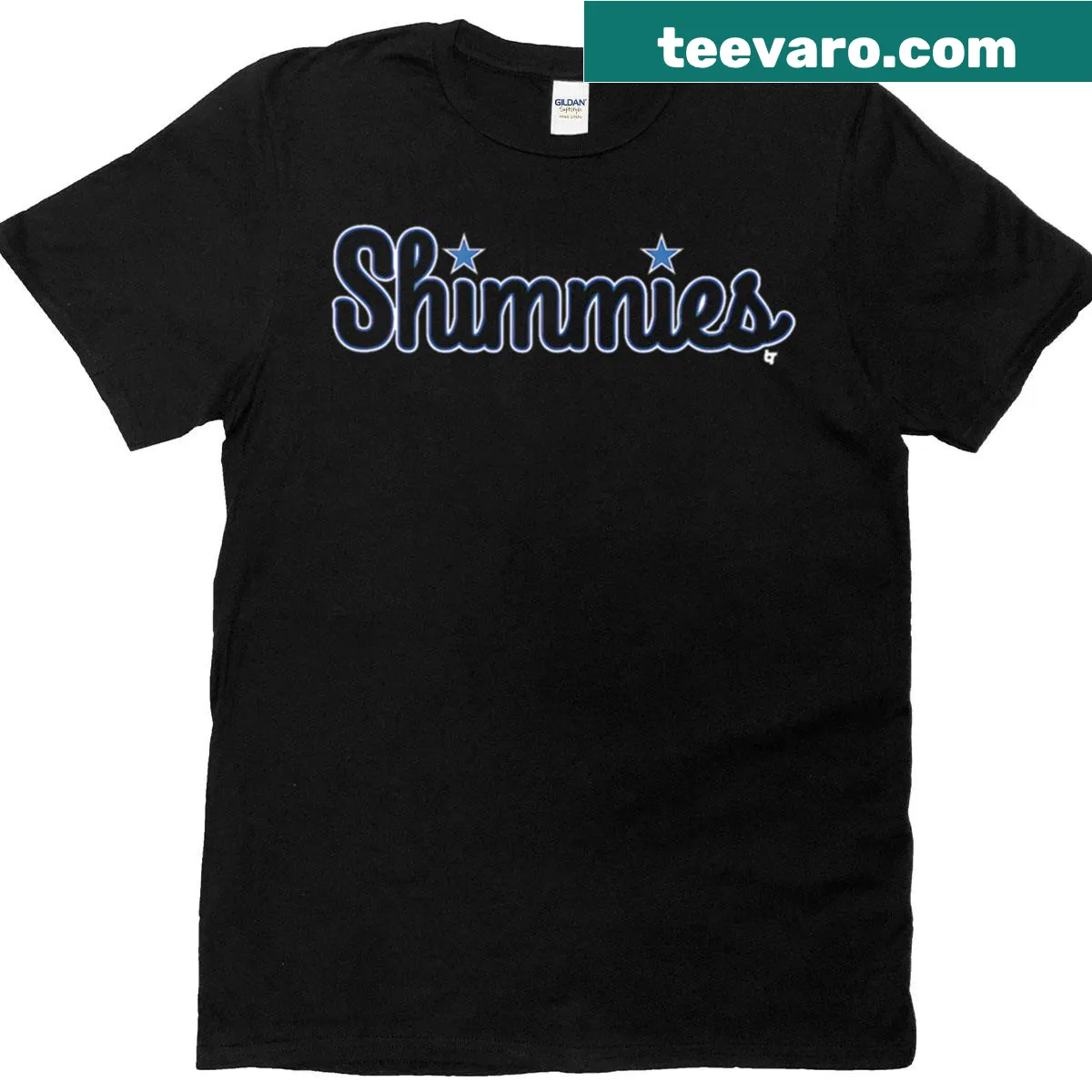 Limited edition t-shirt with a star design representing Philadelphia. — on a men's t-shirt