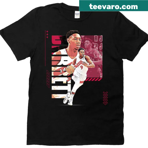 Athletic T-shirt featuring Rj Barrett basketball graphic