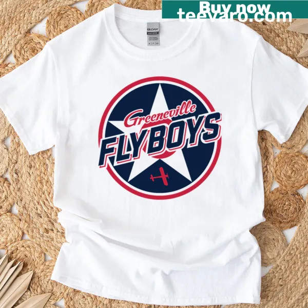 Greeneville-flyboys logo featured on a community T-shirt