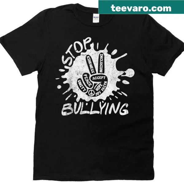Awareness T-shirt featuring hand sign for peace and kindness