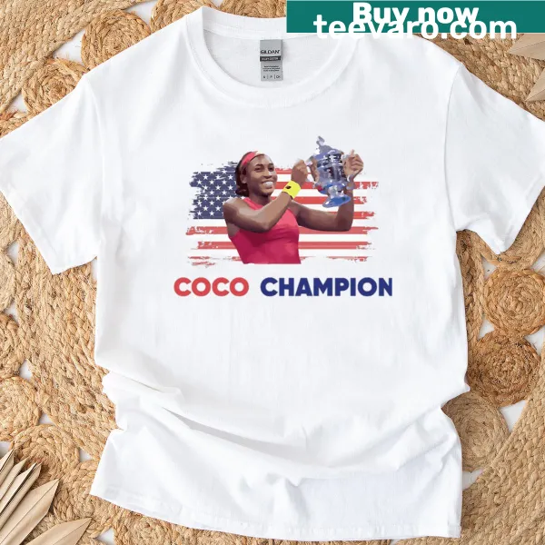 T-shirt with a vintage illustration of a female tennis player