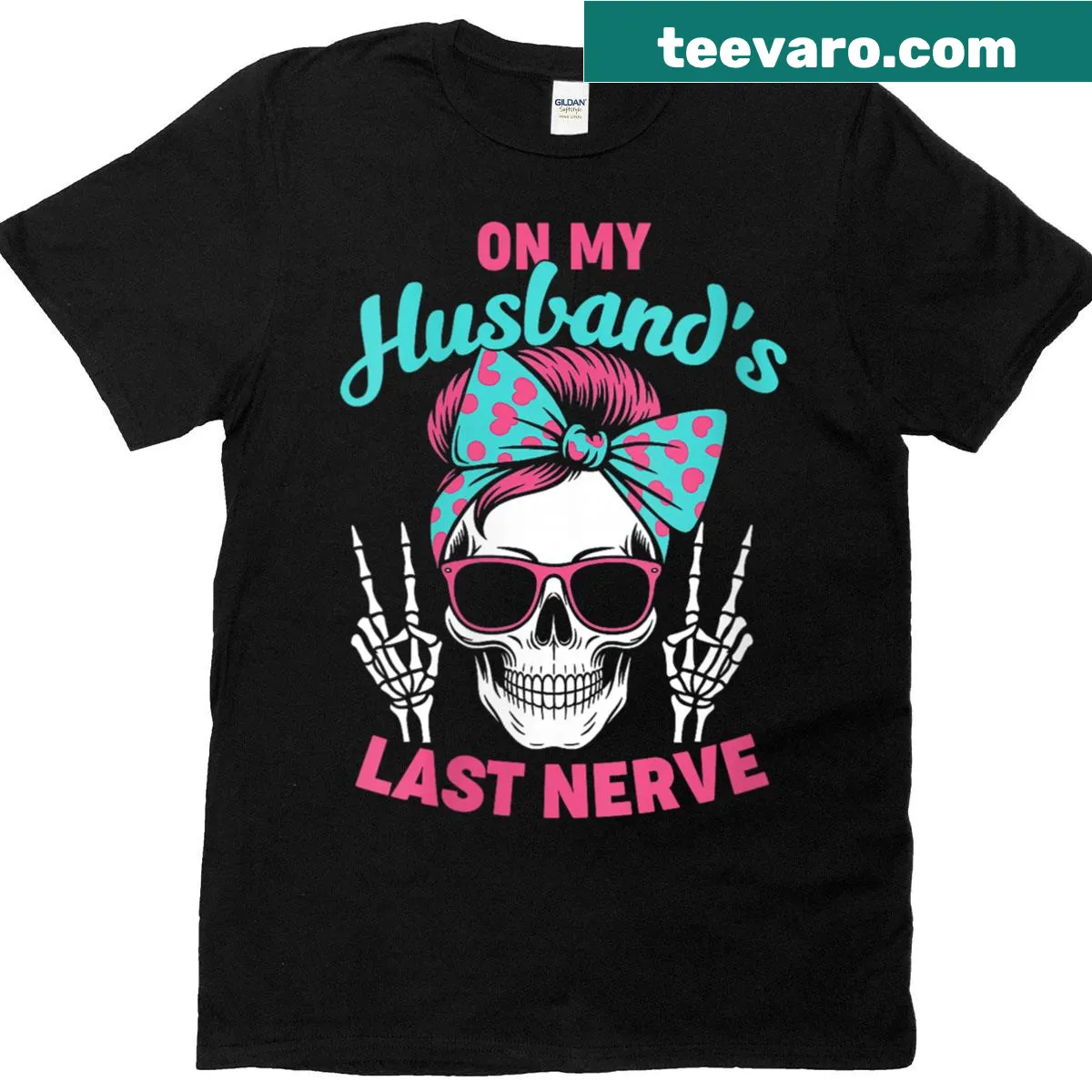Funny Wife Life t-shirt with humorous saying — on a men's t-shirt