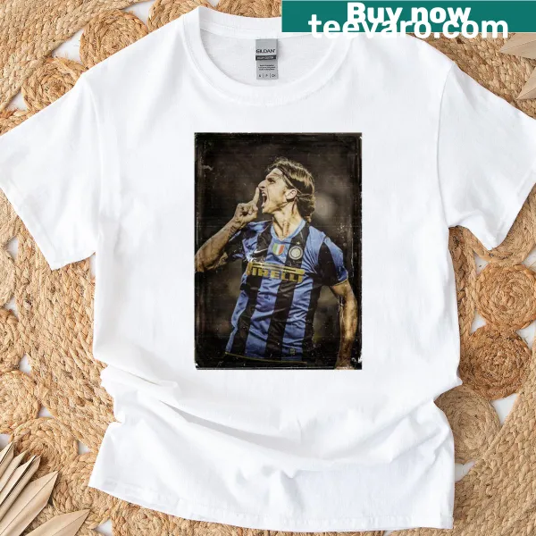 Vintage graphic T-shirt honoring Zlatan Ibrahimovic