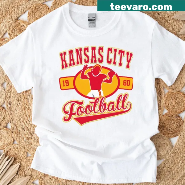 Artistic Kansas City Chiefs T-shirt with bold emblem design