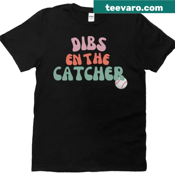 Funny baseball catcher design t-shirt