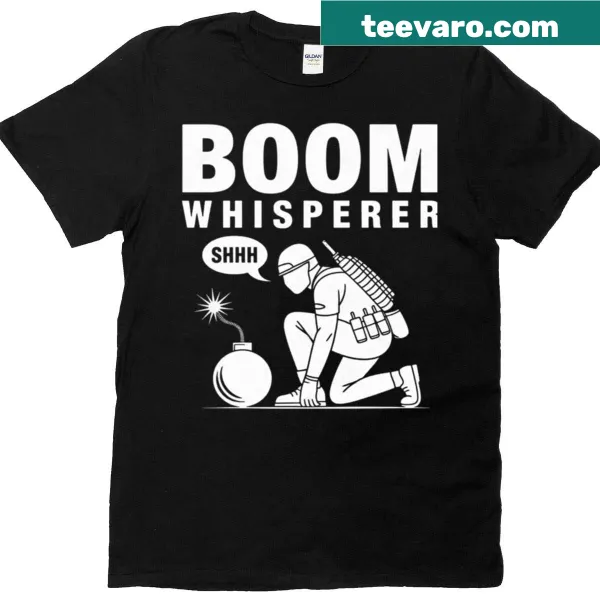 EOD specialist T-shirt with bold typography design