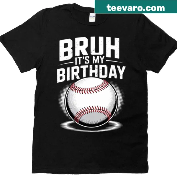 T-shirt with the phrase Bruh It's My 8th Birthday for kids