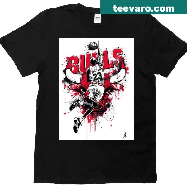 Chicago Bulls T-shirt featuring the iconic team logo