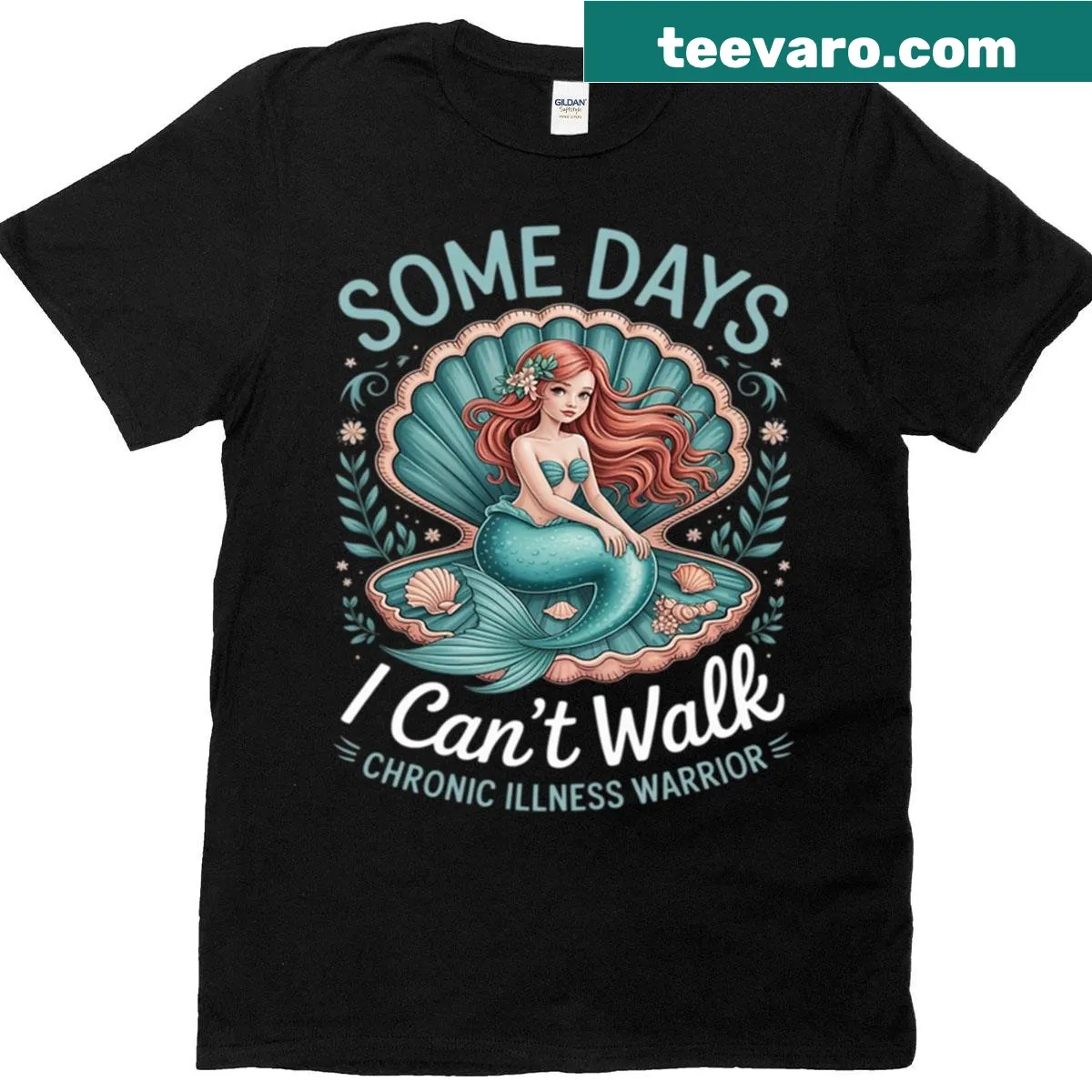 T-shirt with a powerful message about chronic illness — on a men's t-shirt