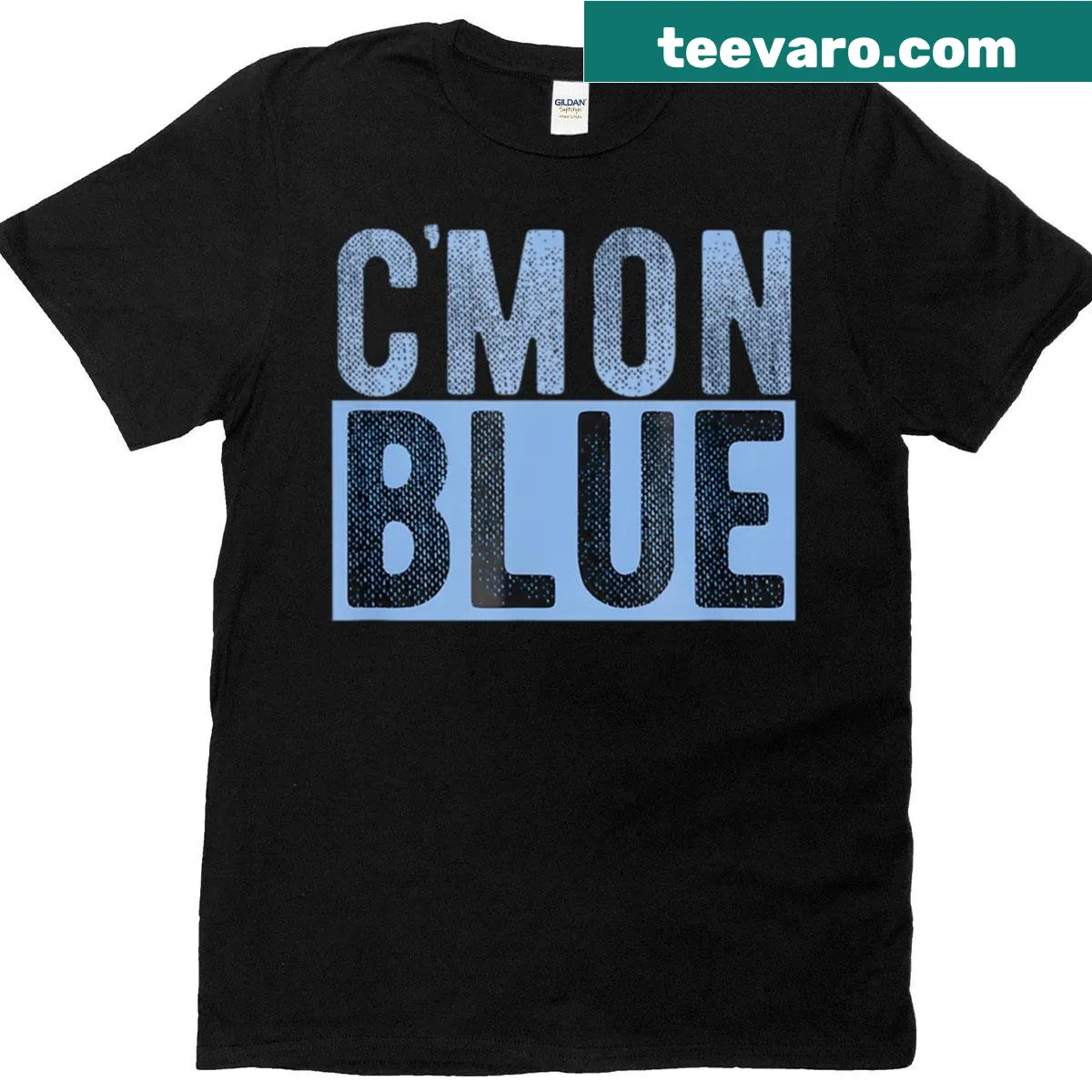 Playful baseball fan shirt with bold typography and fun message — on a men's t-shirt