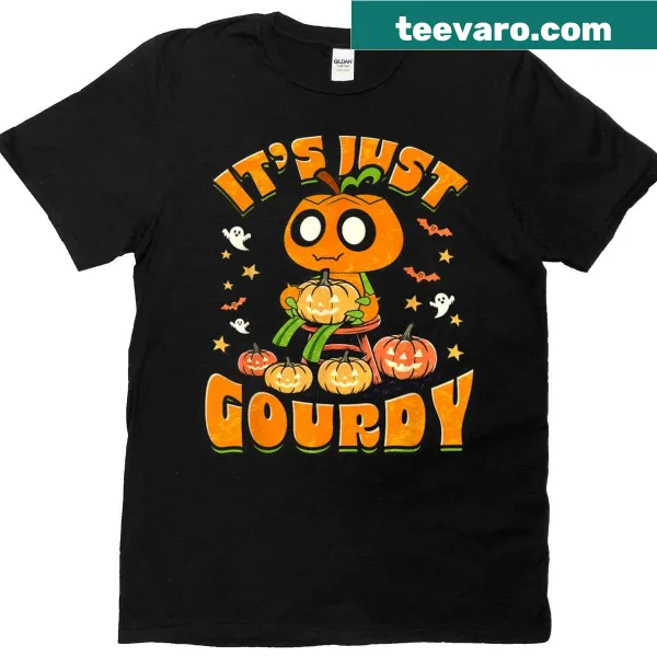 Halloween-themed t-shirt featuring a spooky pumpkin character