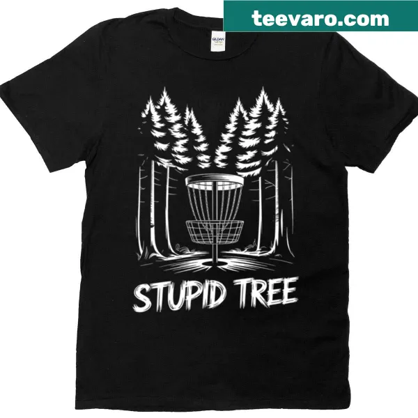 Funny disc golf t-shirt with humorous golfer graphics