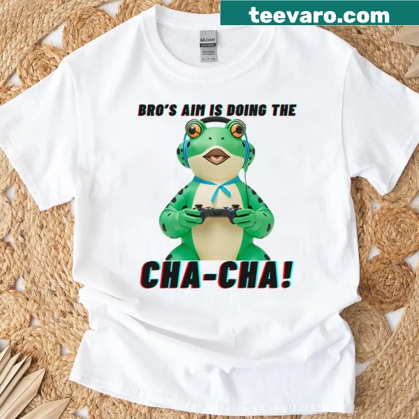 Funny typography Don't Upset The Frog design for gamers