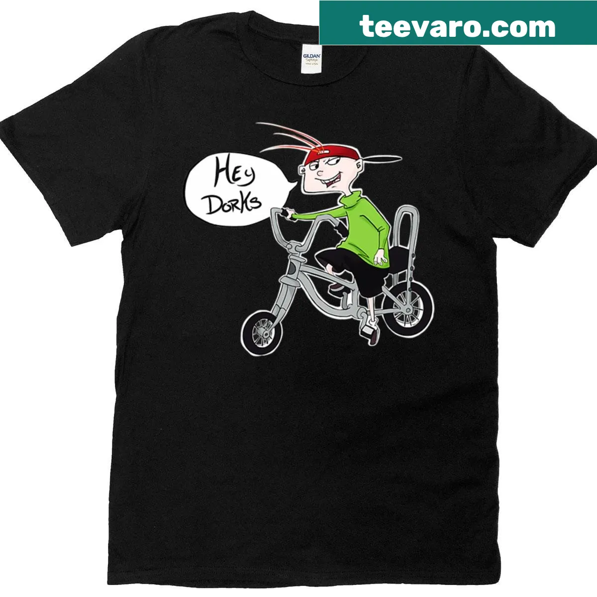 Cartoon Kevin T-shirt from Ed Edd N Eddy — on a men's t-shirt