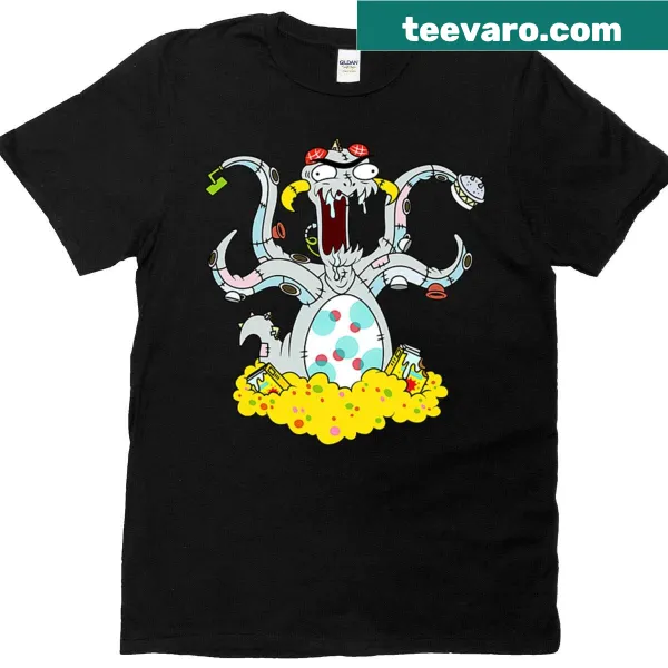 T-shirt featuring 'Ed Edd N Eddy' with nostalgic cartoon design
