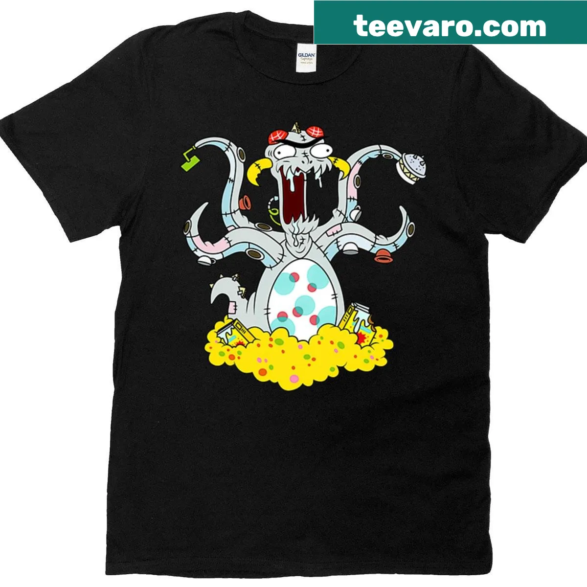 T-shirt featuring 'Ed Edd N Eddy' with nostalgic cartoon design — on a men's t-shirt