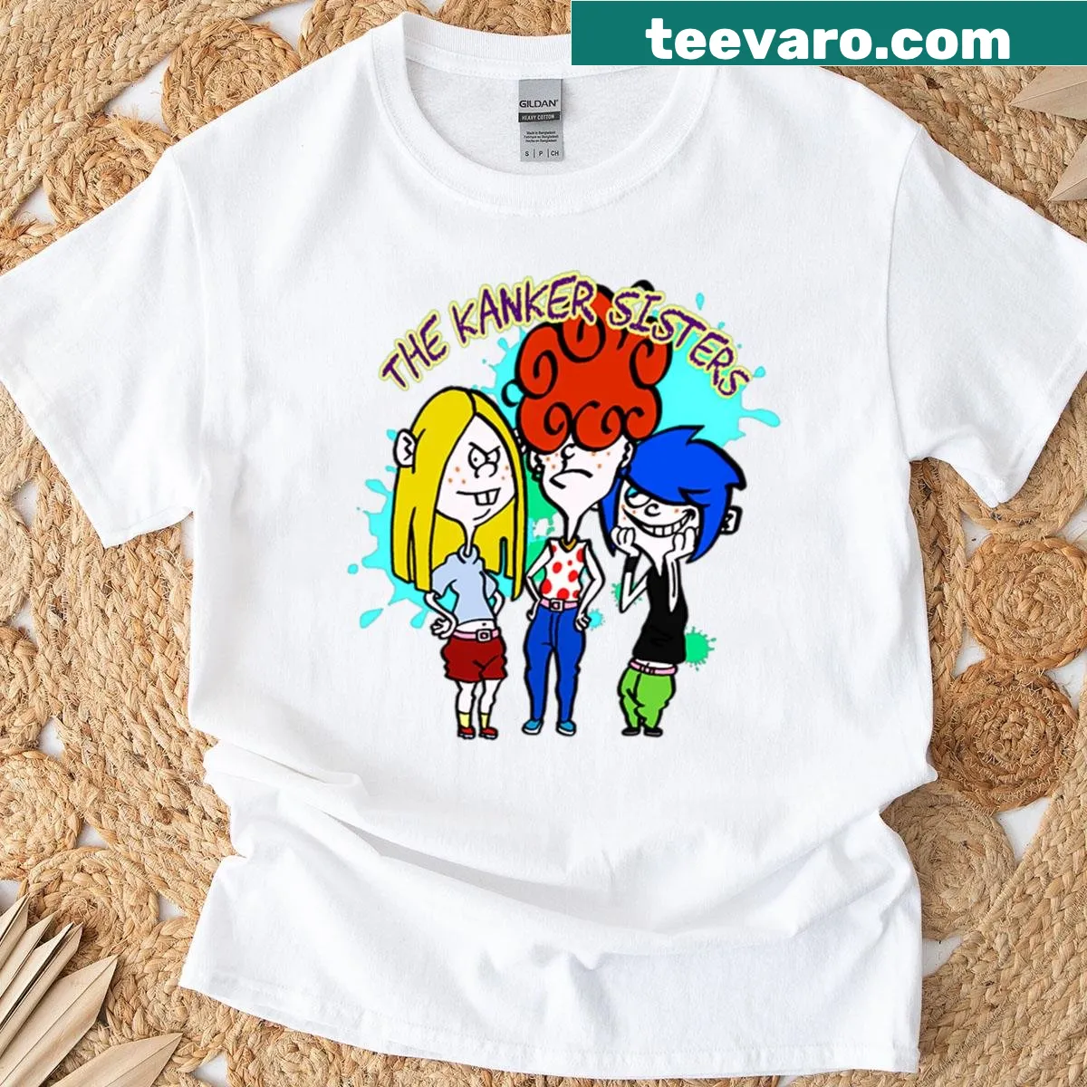 Ed Edd N Eddy Kankers T-shirt with nostalgic design — on a men's t-shirt