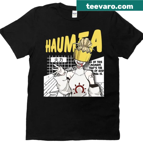 Fan T-shirt featuring graphics from Enen No Shouboutai anime