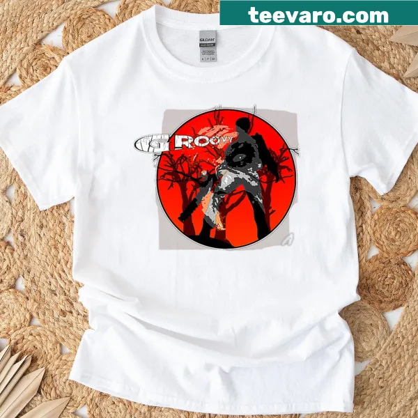 Illustrative Evil Dead Groovy t-shirt with a playful design