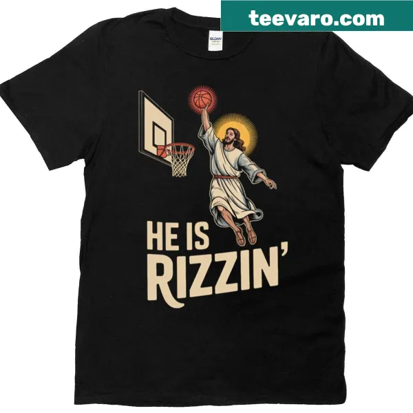 Humorous basketball shirt with Easter-themed text