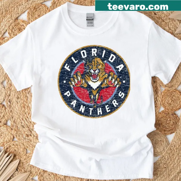 Florida Panthers themed t-shirt with bold illustrations