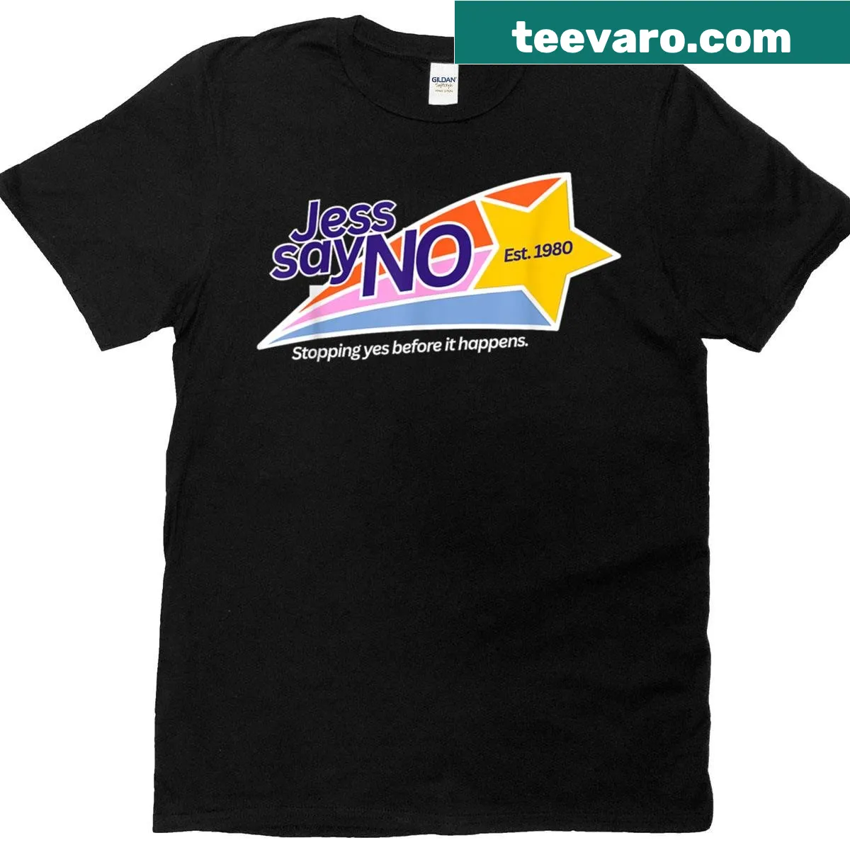 Personalized T-shirt for Jess's birthday 2025 — on a men's t-shirt