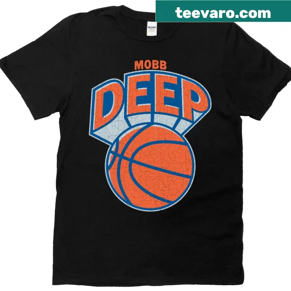 Bold typographic design featuring MD NYC on a T-shirt
