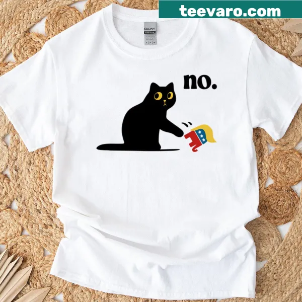 Bold typography shirt with No Kings No Crown slogan