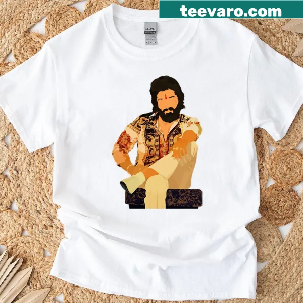 Oversized t-shirt inspired by Allu Arjun from Pushpa