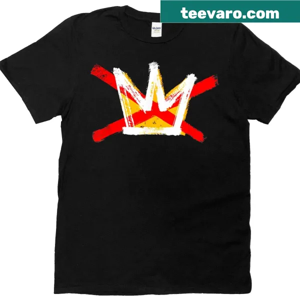 Retro T-shirt with bold 'No Kings' typography