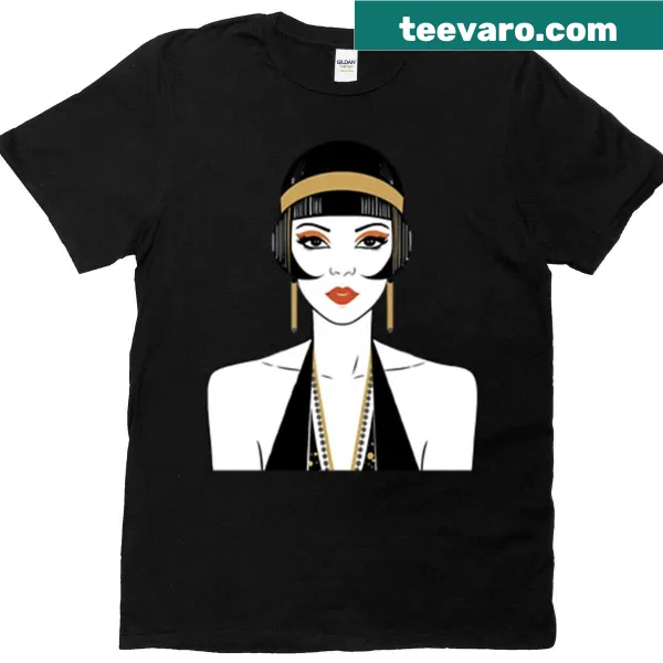 Elegant typography graphic saying Stay Glamorous on a tee.