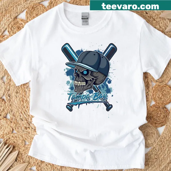 Bold Tampa Bay Baseball graphic T-shirt