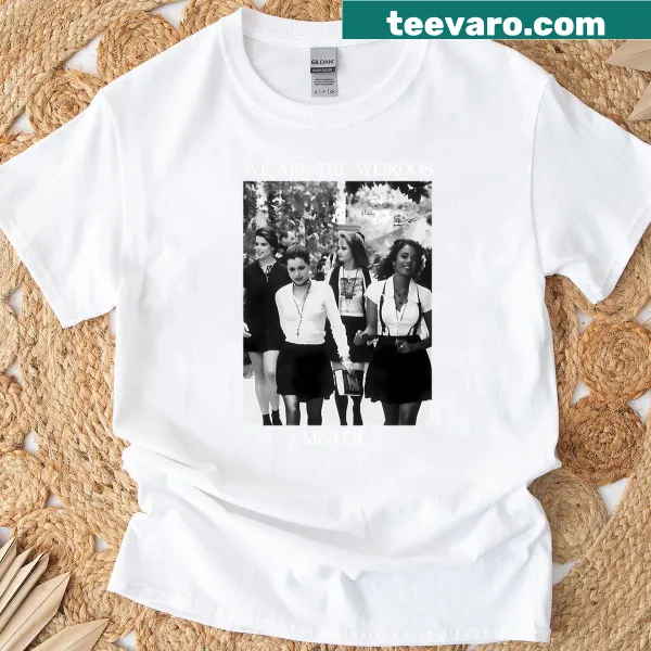 Whimsical tee featuring 'The Craft: We Are The Weirdos, Mister' text