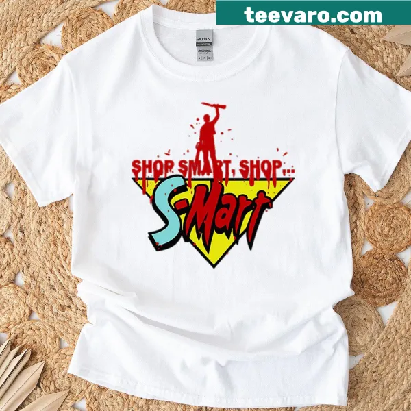 Horror-themed T-shirt featuring an illustration from The Evil Dead film
