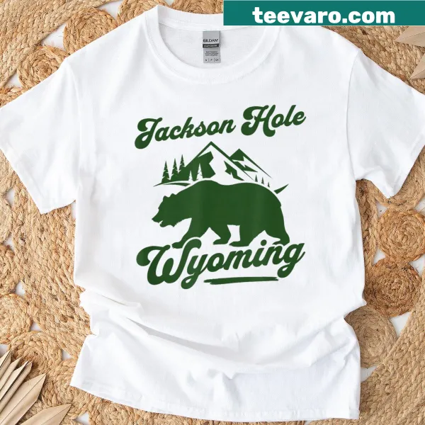 Jackson Hole T-shirt featuring mountain graphics