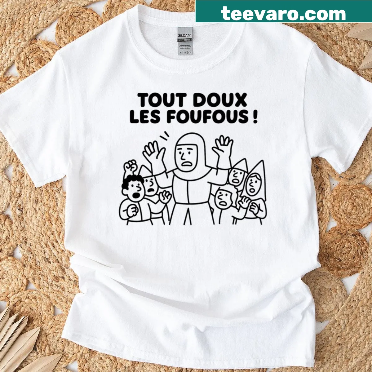 T-shirt featuring the phrase All Sweet The Crazy Ones in playful typography — on a men's t-shirt