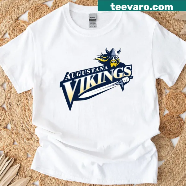 Augustana University Vikings logo graphic T-shirt