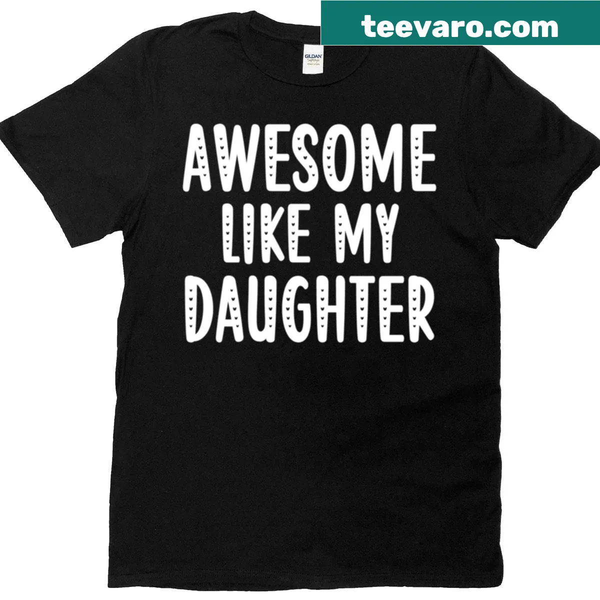 Funny quote t-shirt for proud parents — on a men's t-shirt