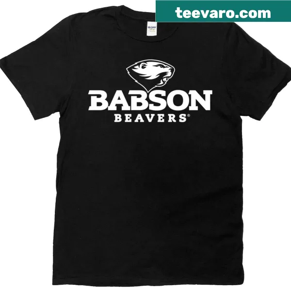 Babson College Beavers primary logo T-shirt