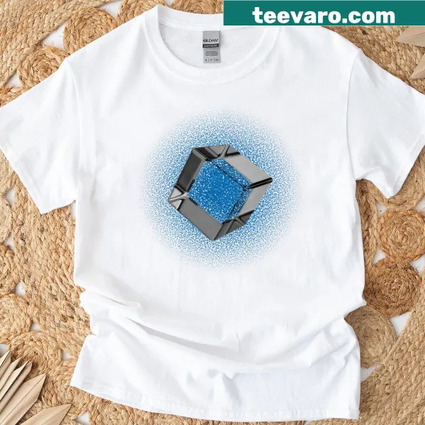 T-shirt featuring Blockdag logo for cryptocurrency fans