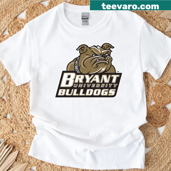 Bryant University Bulldogs logo t-shirt for school spirit