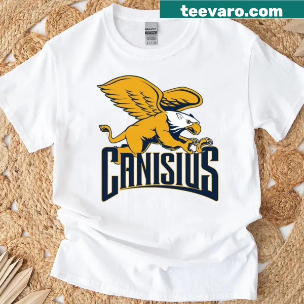Canisius College Golden Griffins primary logo T-shirt for school spirit