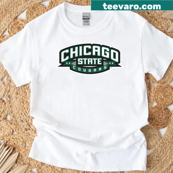 Chicago State University Cougars logo t-shirt