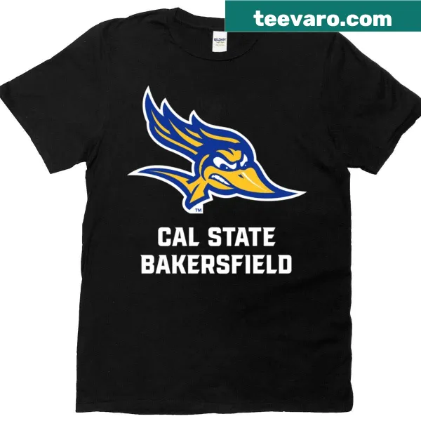 CSU Bakersfield Roadrunners primary logo t-shirt