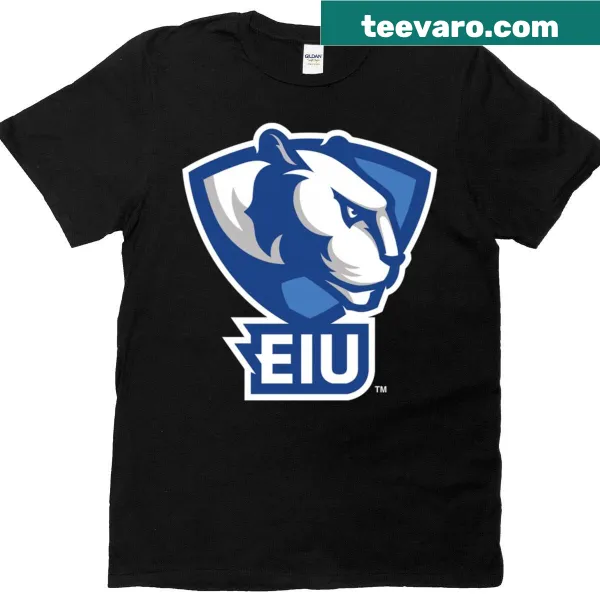 Eastern Illinois University Panthers logo on a t-shirt